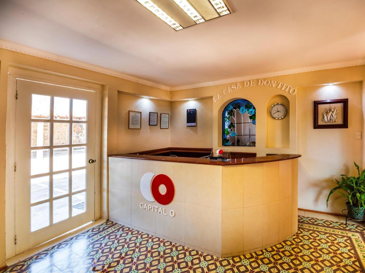Capital O Hotel Casa Don Tito Jocotitlán Eksteriør bilde